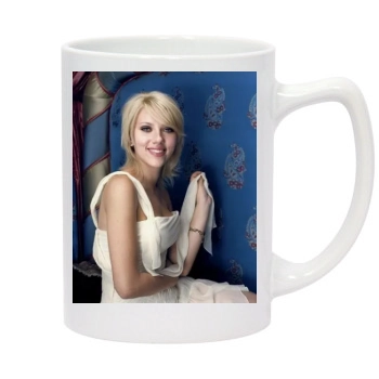 Scarlett Johansson 14oz White Statesman Mug