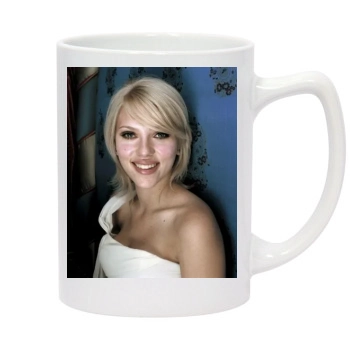 Scarlett Johansson 14oz White Statesman Mug