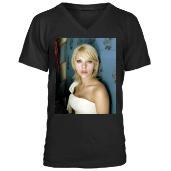 Scarlett Johansson Men's V-Neck T-Shirt