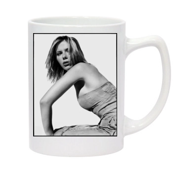 Scarlett Johansson 14oz White Statesman Mug