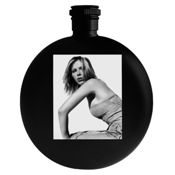 Scarlett Johansson Round Flask