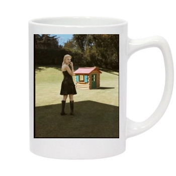 Scarlett Johansson 14oz White Statesman Mug