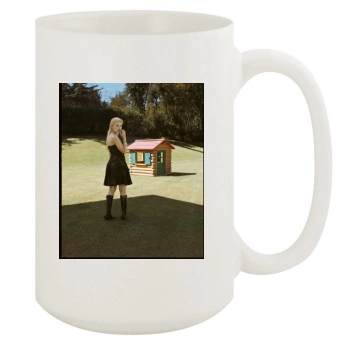 Scarlett Johansson 15oz White Mug