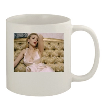 Scarlett Johansson 11oz White Mug