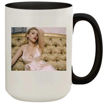 Scarlett Johansson 15oz Colored Inner & Handle Mug