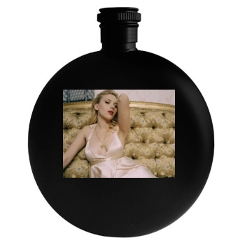 Scarlett Johansson Round Flask