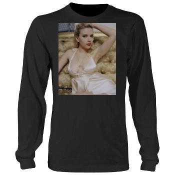 Scarlett Johansson Men's Heavy Long Sleeve TShirt