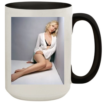 Scarlett Johansson 15oz Colored Inner & Handle Mug