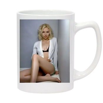 Scarlett Johansson 14oz White Statesman Mug