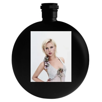 Scarlett Johansson Round Flask