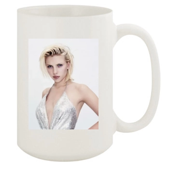 Scarlett Johansson 15oz White Mug