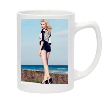 Scarlett Johansson 14oz White Statesman Mug