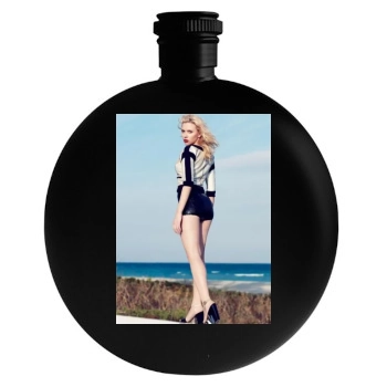 Scarlett Johansson Round Flask