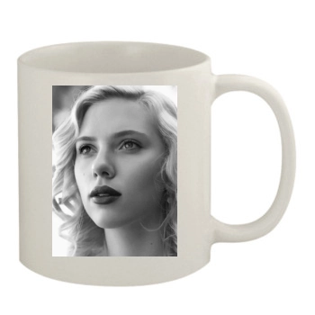 Scarlett Johansson 11oz White Mug