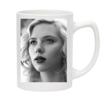 Scarlett Johansson 14oz White Statesman Mug