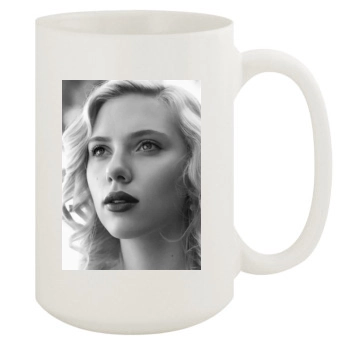 Scarlett Johansson 15oz White Mug