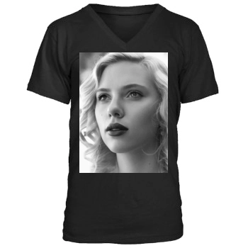 Scarlett Johansson Men's V-Neck T-Shirt