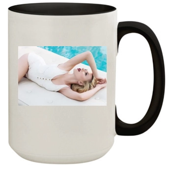 Scarlett Johansson 15oz Colored Inner & Handle Mug