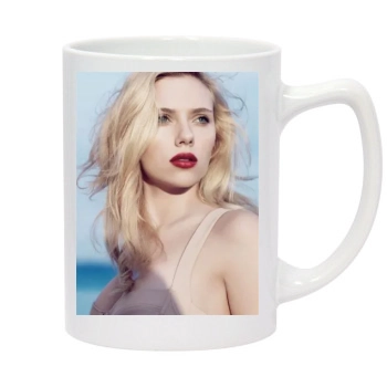 Scarlett Johansson 14oz White Statesman Mug