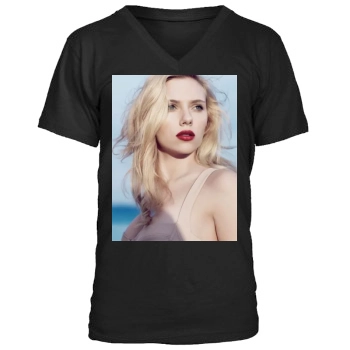 Scarlett Johansson Men's V-Neck T-Shirt