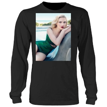 Scarlett Johansson Men's Heavy Long Sleeve TShirt