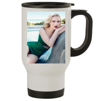 Scarlett Johansson Stainless Steel Travel Mug