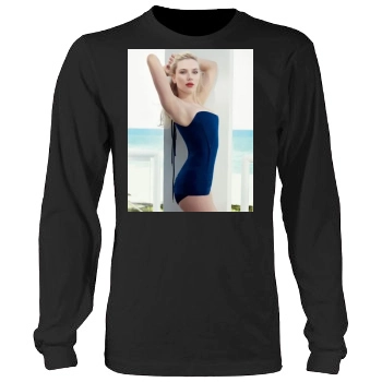 Scarlett Johansson Men's Heavy Long Sleeve TShirt