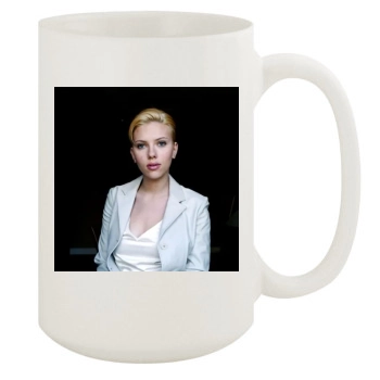 Scarlett Johansson 15oz White Mug