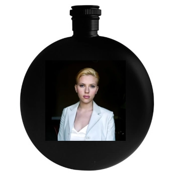 Scarlett Johansson Round Flask