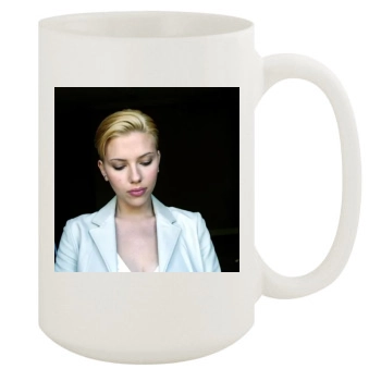 Scarlett Johansson 15oz White Mug