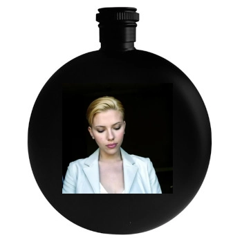 Scarlett Johansson Round Flask