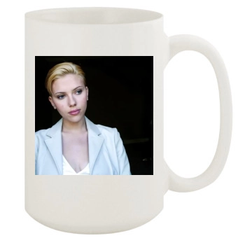 Scarlett Johansson 15oz White Mug