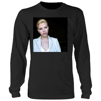 Scarlett Johansson Men's Heavy Long Sleeve TShirt