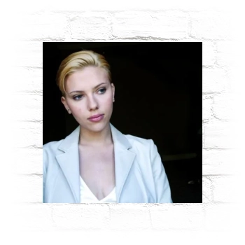 Scarlett Johansson Metal Wall Art