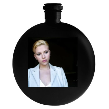 Scarlett Johansson Round Flask