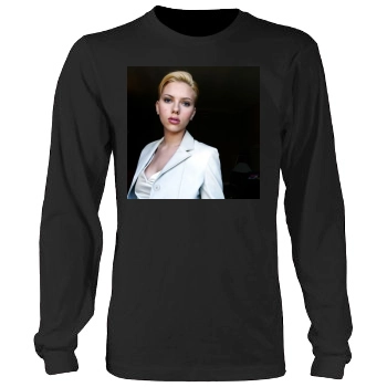 Scarlett Johansson Men's Heavy Long Sleeve TShirt