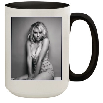 Scarlett Johansson 15oz Colored Inner & Handle Mug