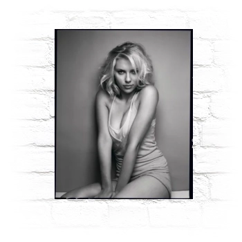 Scarlett Johansson Metal Wall Art