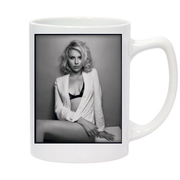 Scarlett Johansson 14oz White Statesman Mug