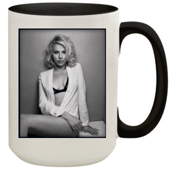 Scarlett Johansson 15oz Colored Inner & Handle Mug