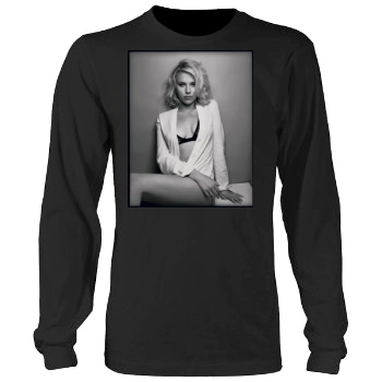 Scarlett Johansson Men's Heavy Long Sleeve TShirt