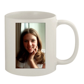 Scarlett Johansson 11oz White Mug