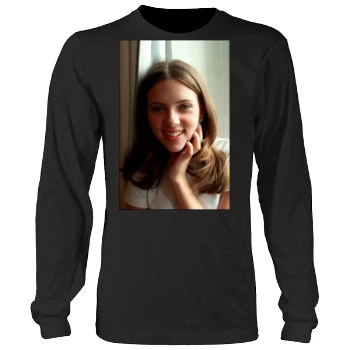 Scarlett Johansson Men's Heavy Long Sleeve TShirt