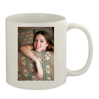 Scarlett Johansson 11oz White Mug