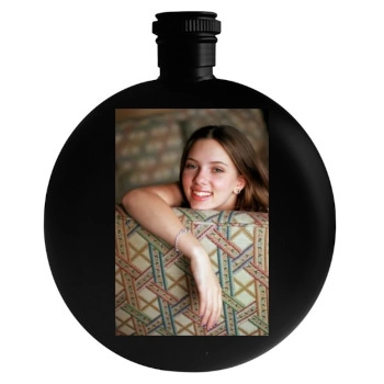 Scarlett Johansson Round Flask