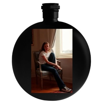 Scarlett Johansson Round Flask