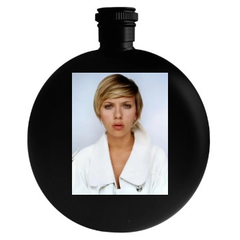 Scarlett Johansson Round Flask