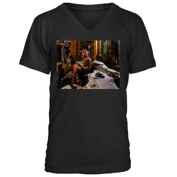 Scarlett Johansson Men's V-Neck T-Shirt