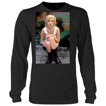 Scarlett Johansson Men's Heavy Long Sleeve TShirt