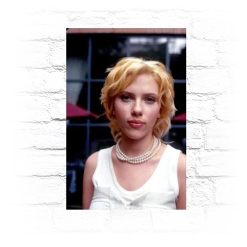 Scarlett Johansson Metal Wall Art